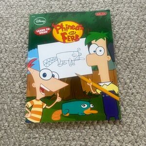 Disney Phineas and Ferb Learn to Draw Activity Book